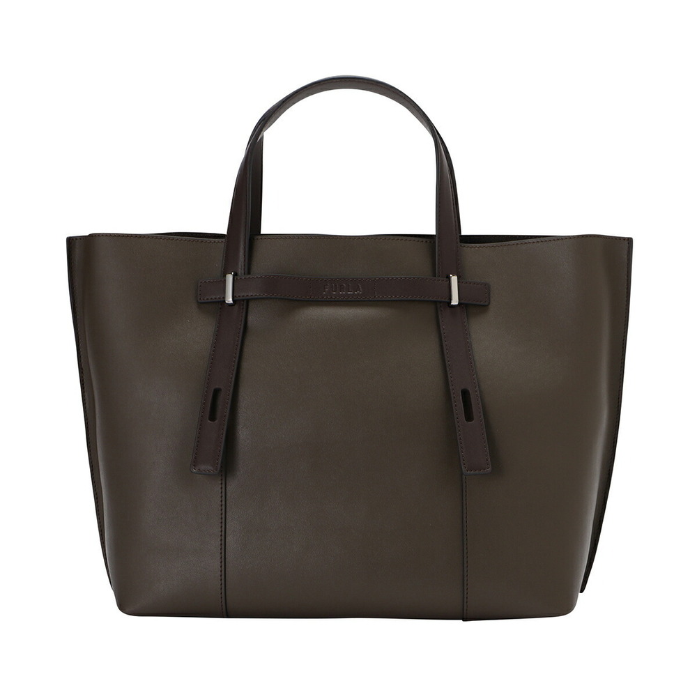 Furla Jobe Tote Bag Brown